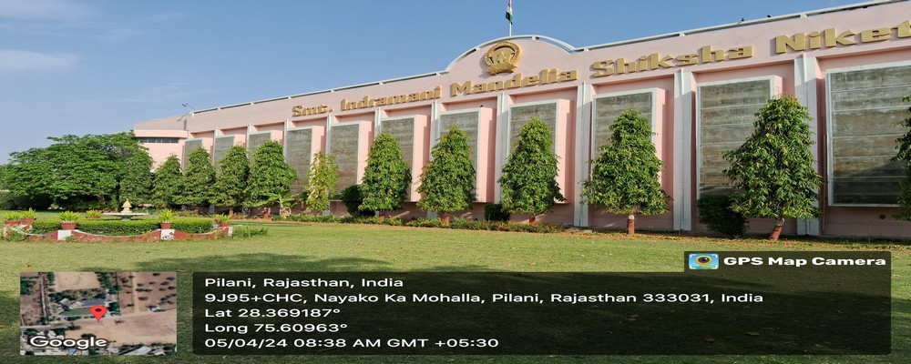 Smt Indramani Mandelia Shiksha Niket,Pilani - Geo Tag Location