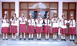 mandelia school band display
